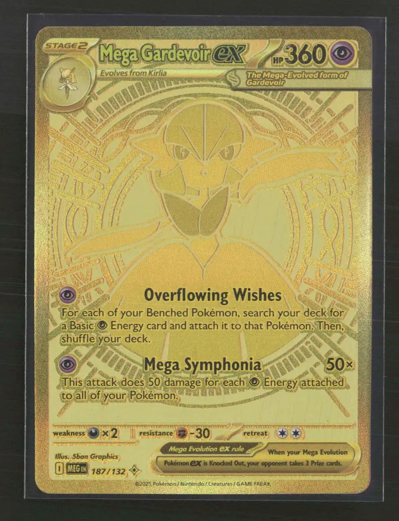 ME01: Mega Evolution Mega Gardevoir ex #187/132