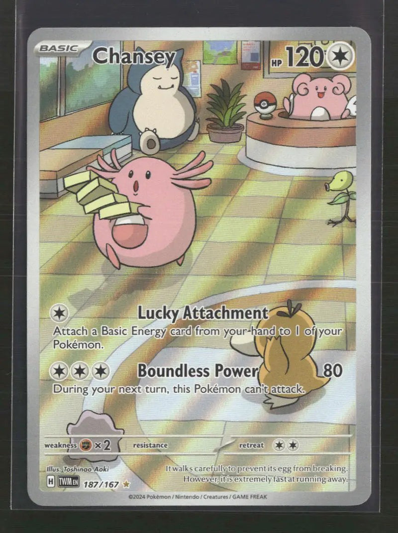 SV06: Twilight Masquerade Chansey #187/167