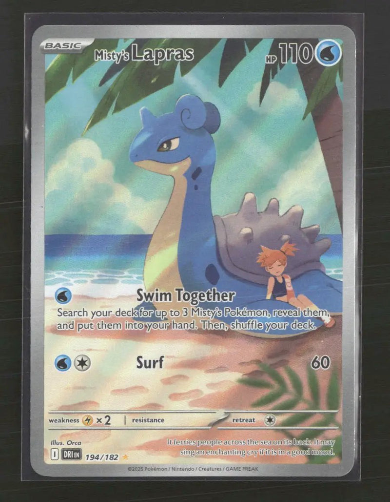 SV10: Destined Rivals Misty's Lapras #194/182