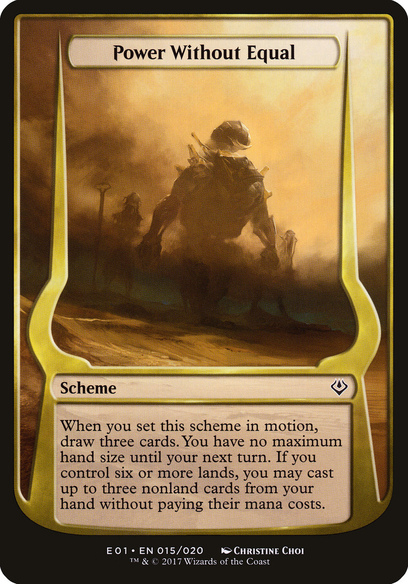 Power Without Equal (OVER-15★) - Archenemy: Nicol Bolas Schemes