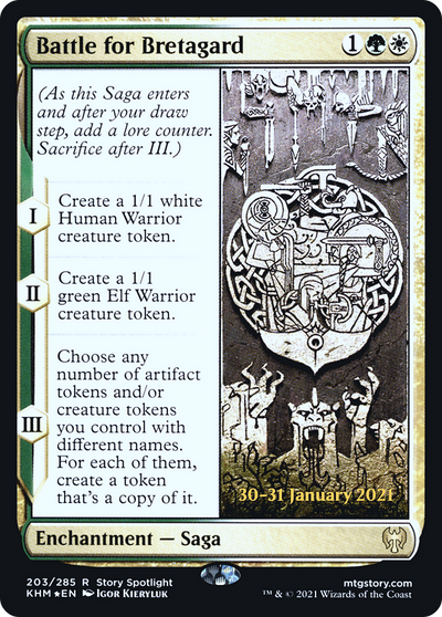 Battle for Bretagard (PRE-203S) - Kaldheim Promos Foil