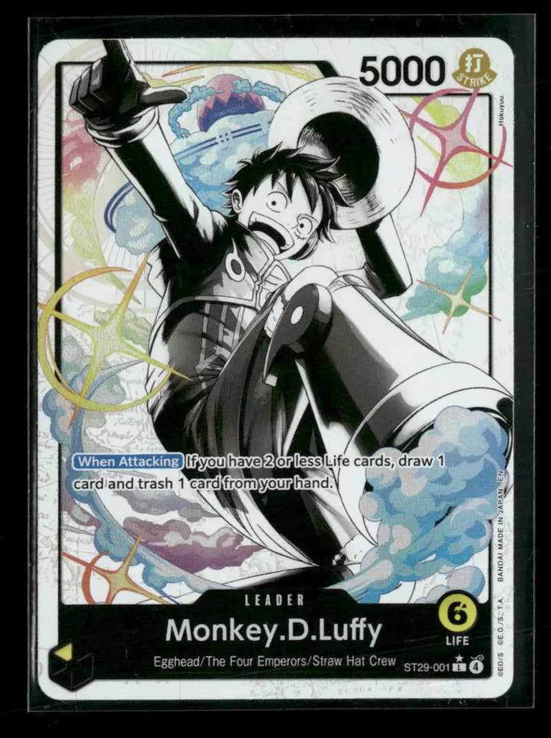 Starter Deck 29: Egghead Monkey.D.Luffy (001) (Parallel) #ST29-001