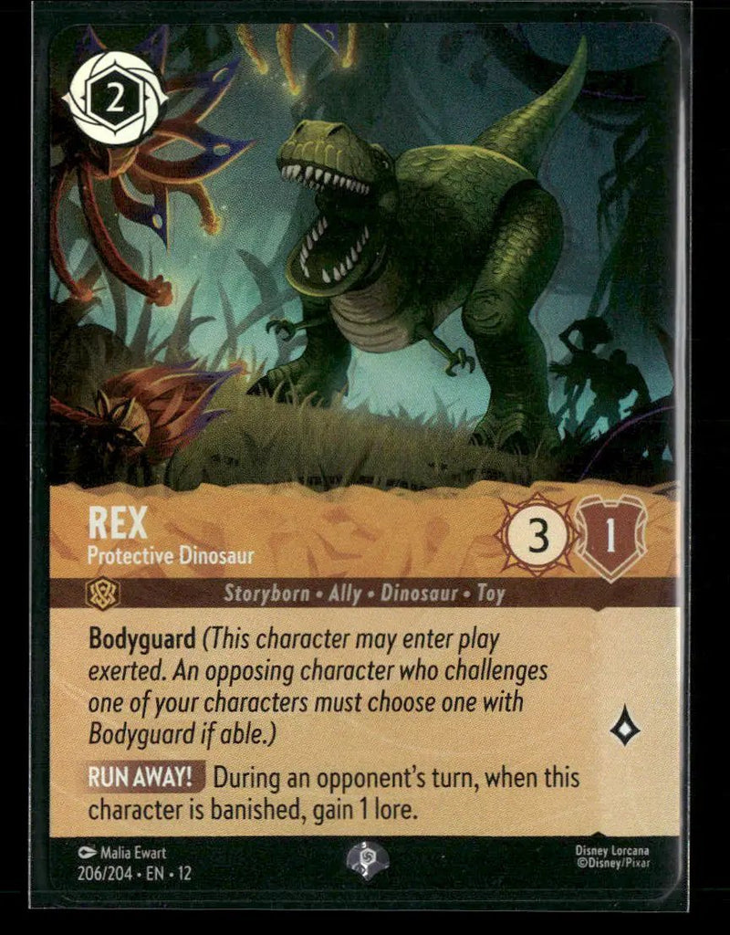 Wilds Unknown Rex - Protective Dinossaur (Epic) #206/204