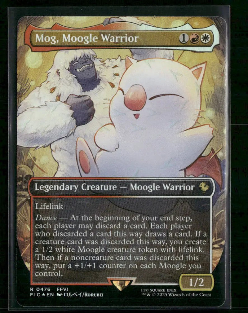 FINAL FANTASY Mog, Moogle Warrior (Chocobo Track Foil) #476
