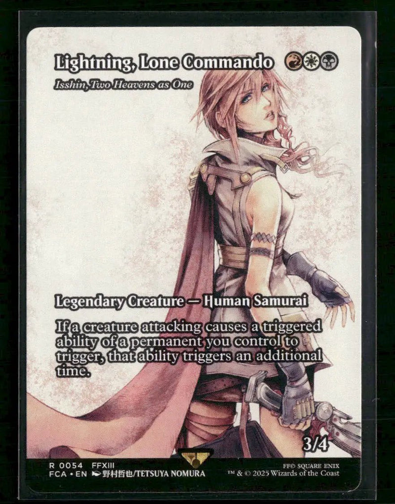 FINAL FANTASY: Through the Ages Lightning, Lone Commando #54