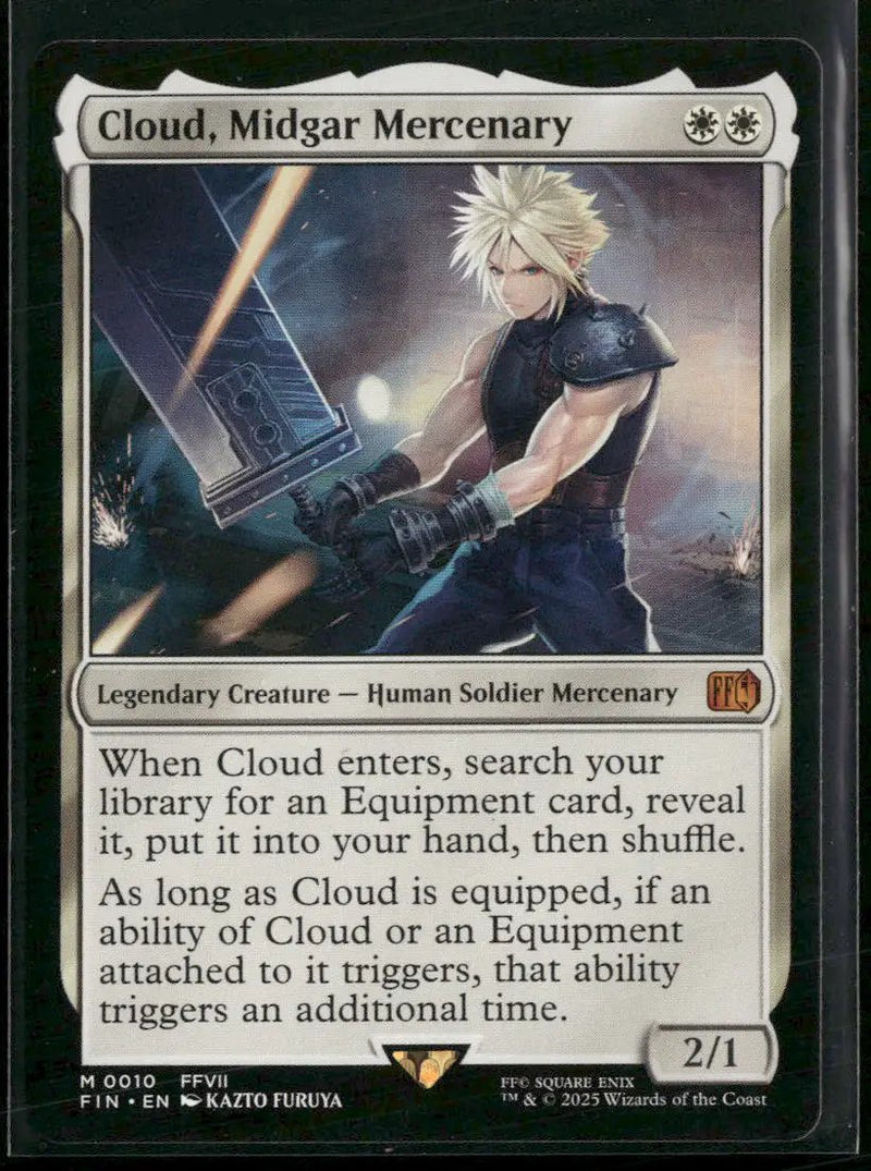 FINAL FANTASY Cloud, Midgar Mercenary #10
