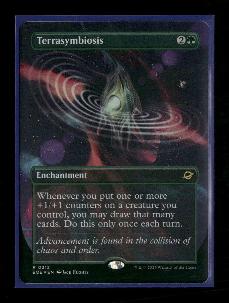 Edge of Eternities Terrasymbiosis (Borderless) Foil #312