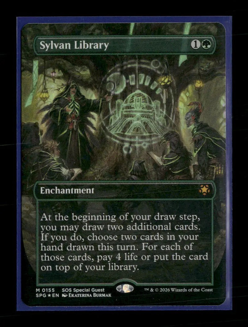 Special Guests Sylvan Library (Borderless) Foil #155