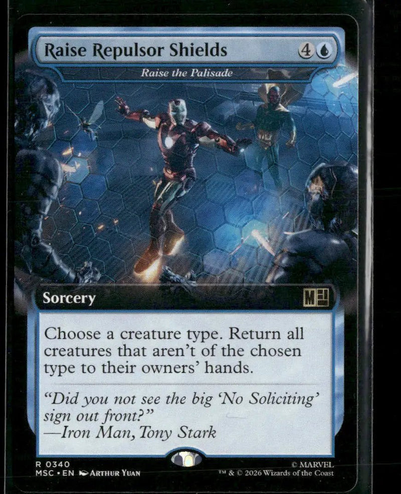 Commander: Marvel Super Heroes Raise Repulsor Shields #278