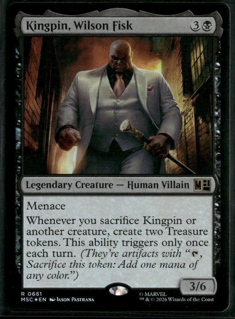 Commander: Marvel Super Heroes Kingpin, Wilson Fisk Foil #661