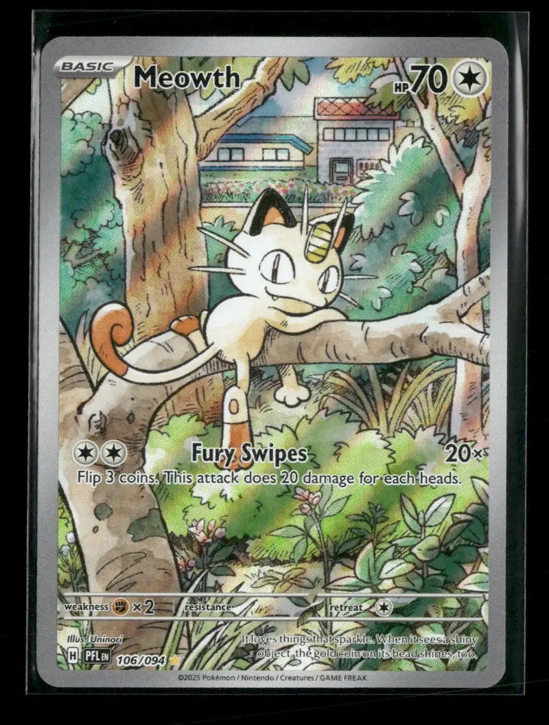 ME02: Phantasmal Flames Meowth #106/094