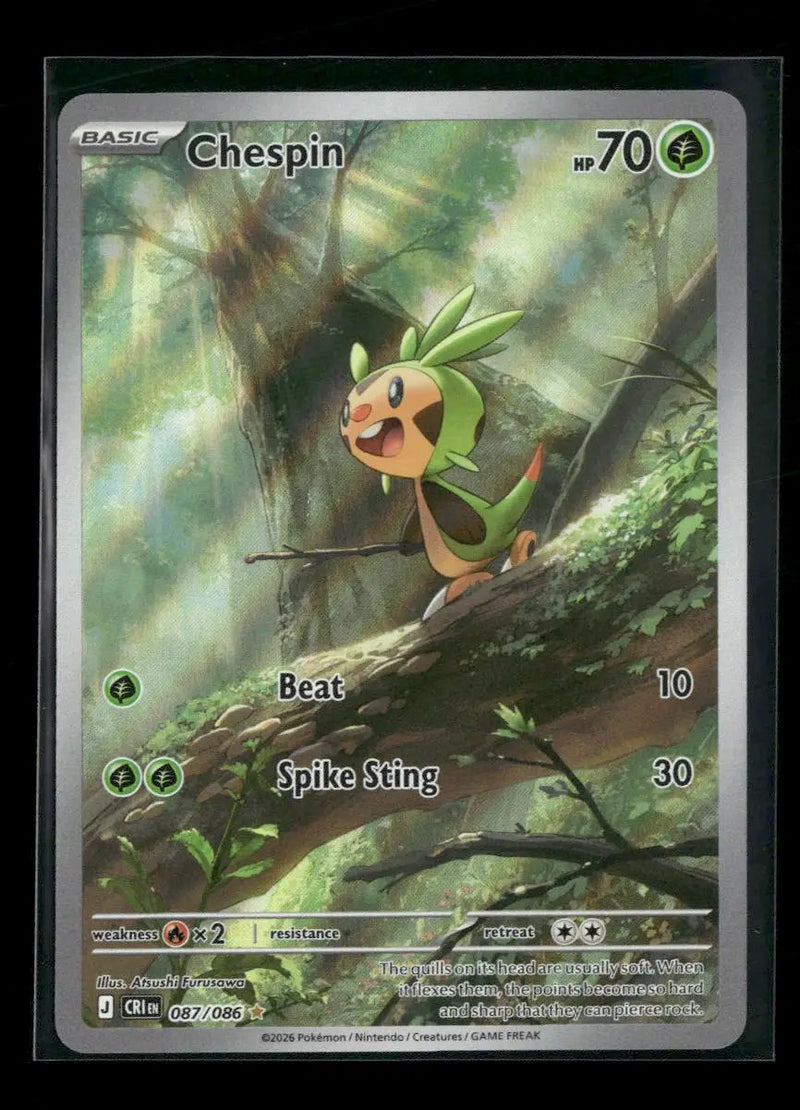 ME04: Chaos Rising Chespin #087/086