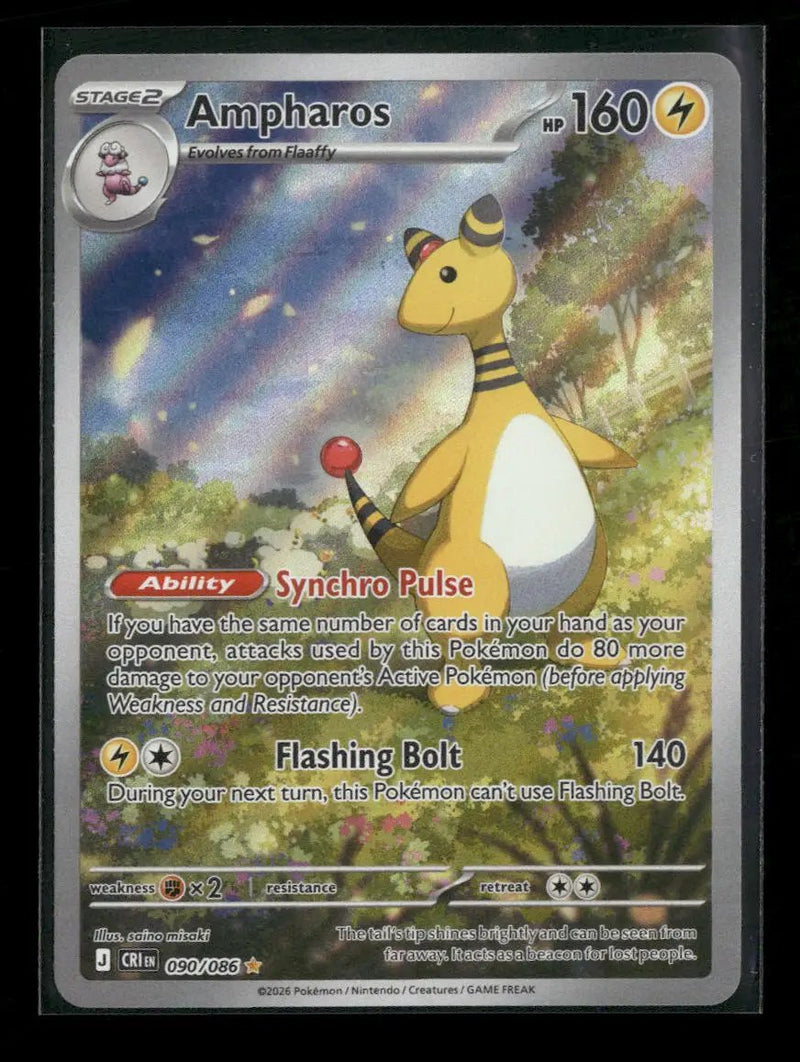 ME04: Chaos Rising Ampharos #090/086