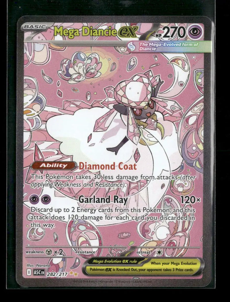 ME: Ascended Heroes Mega Diancie ex #282/217
