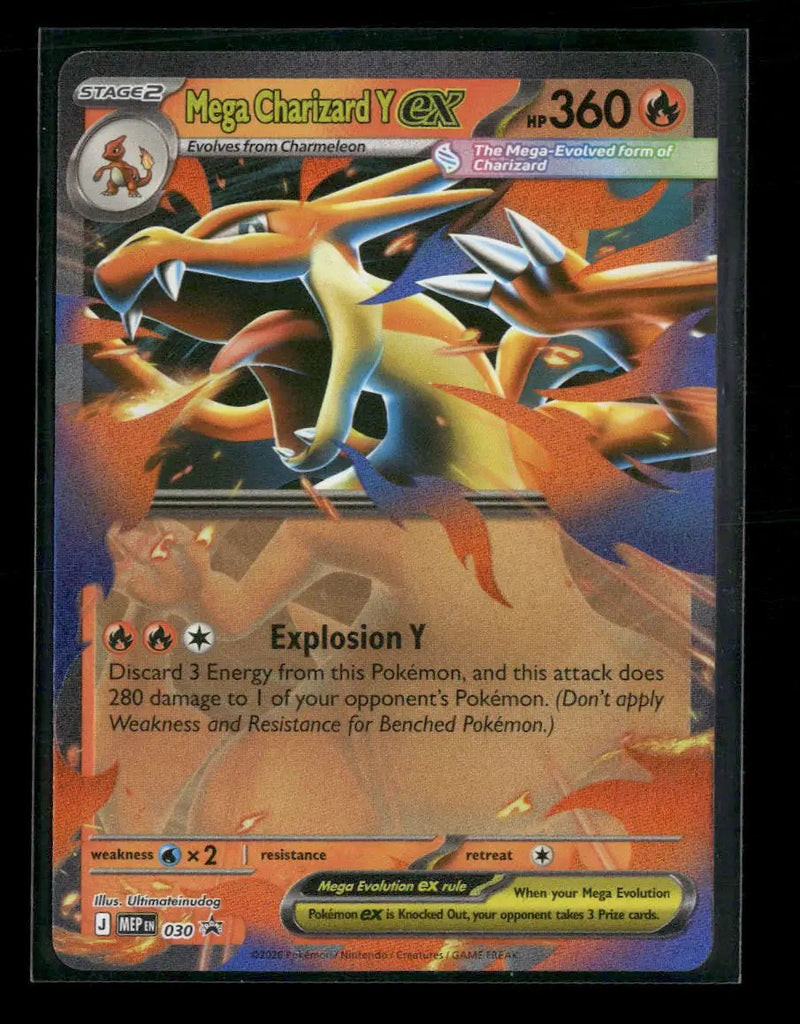 ME: Mega Evolution Promo Mega Charizard Y ex #030