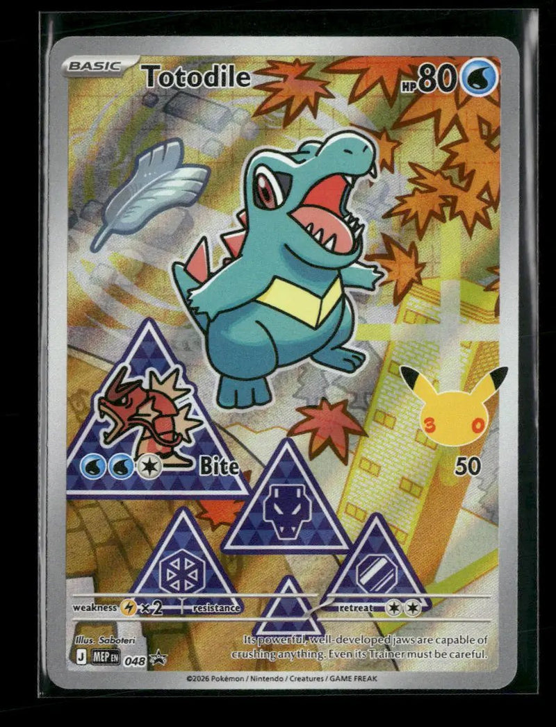 ME: Mega Evolution Promo Totodile #048