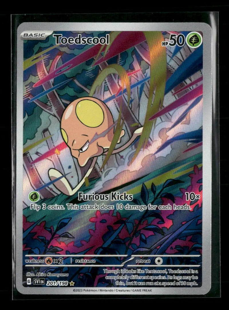 SV01: Scarlet & Violet Base Set Toedscool #201/198