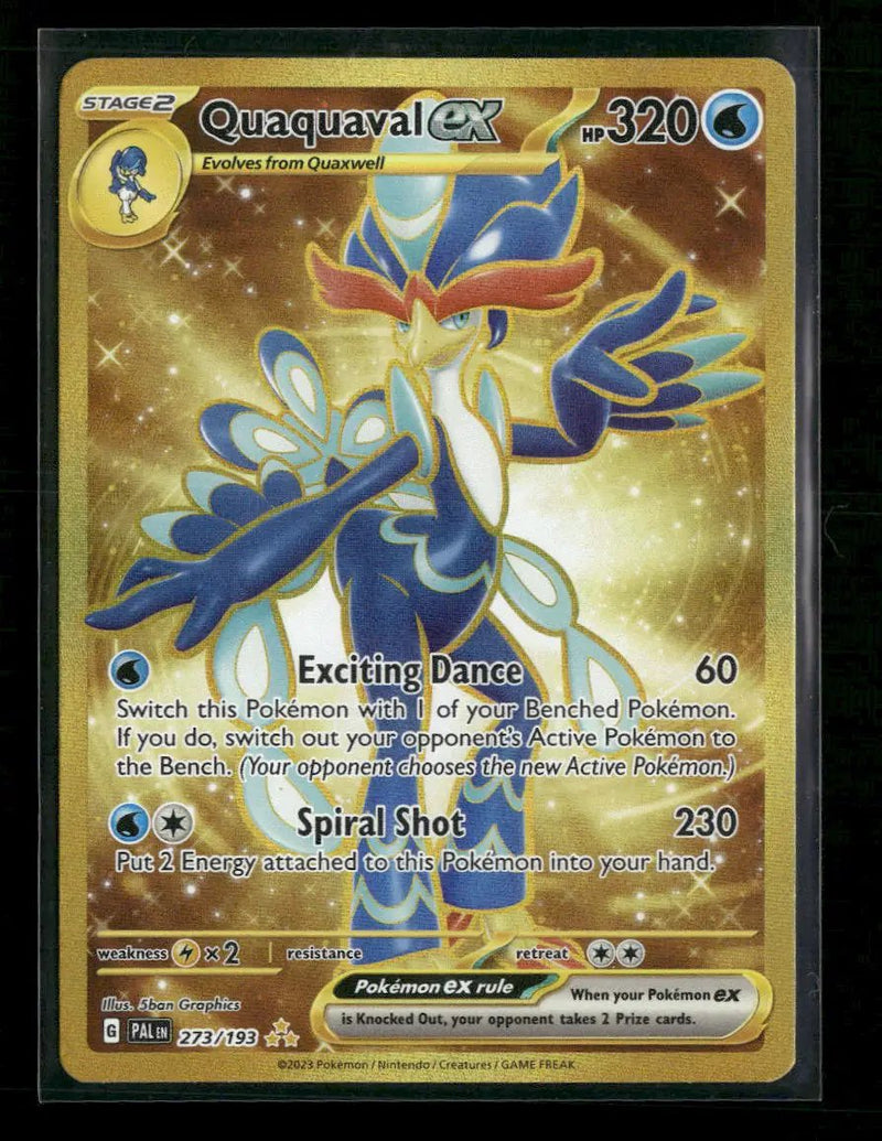 SV02: Paldea Evolved Quaquaval ex #273/193
