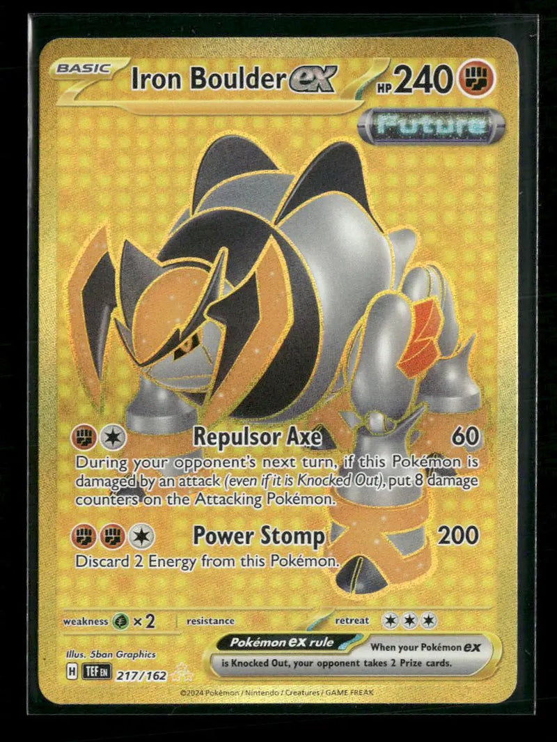 SV05: Temporal Forces Iron Boulder ex #217/162