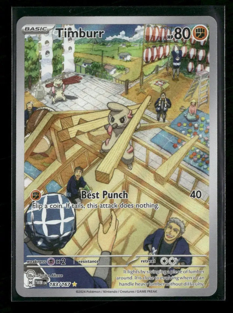 SV06: Twilight Masquerade Timburr #183/167