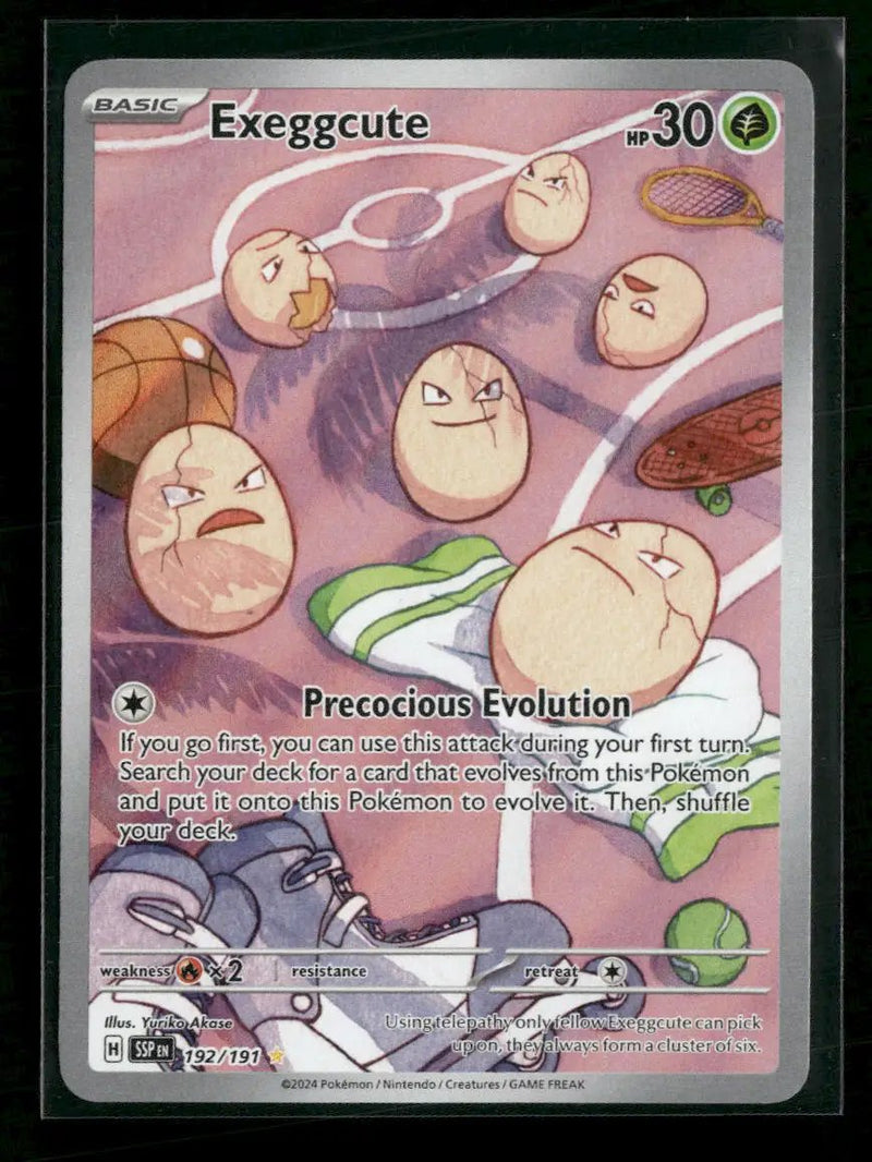 SV08: Surging Sparks Exeggcute #192/191