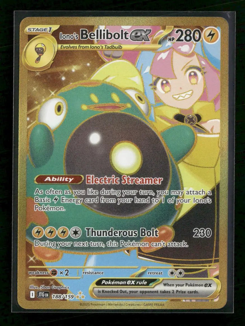 SV09: Journey Together Iono's Bellibolt ex #188/159