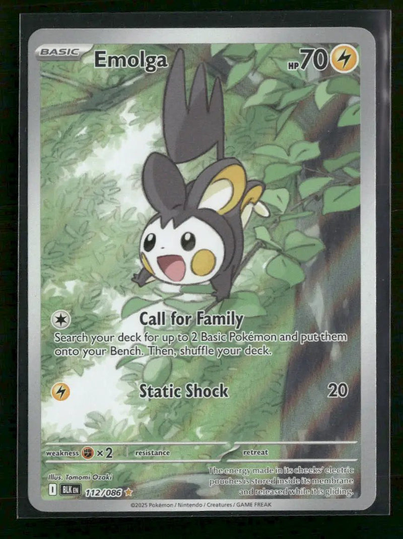 SV: Black Bolt Emolga #112/086