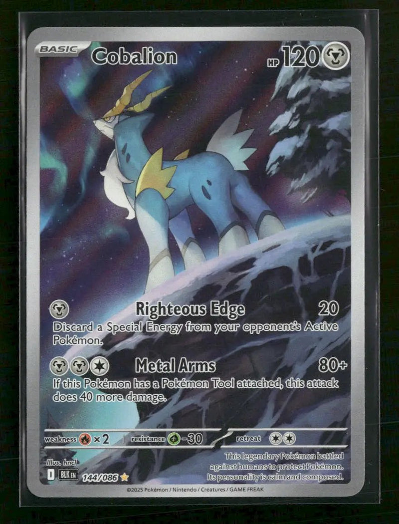 SV: Black Bolt Cobalion #144/086