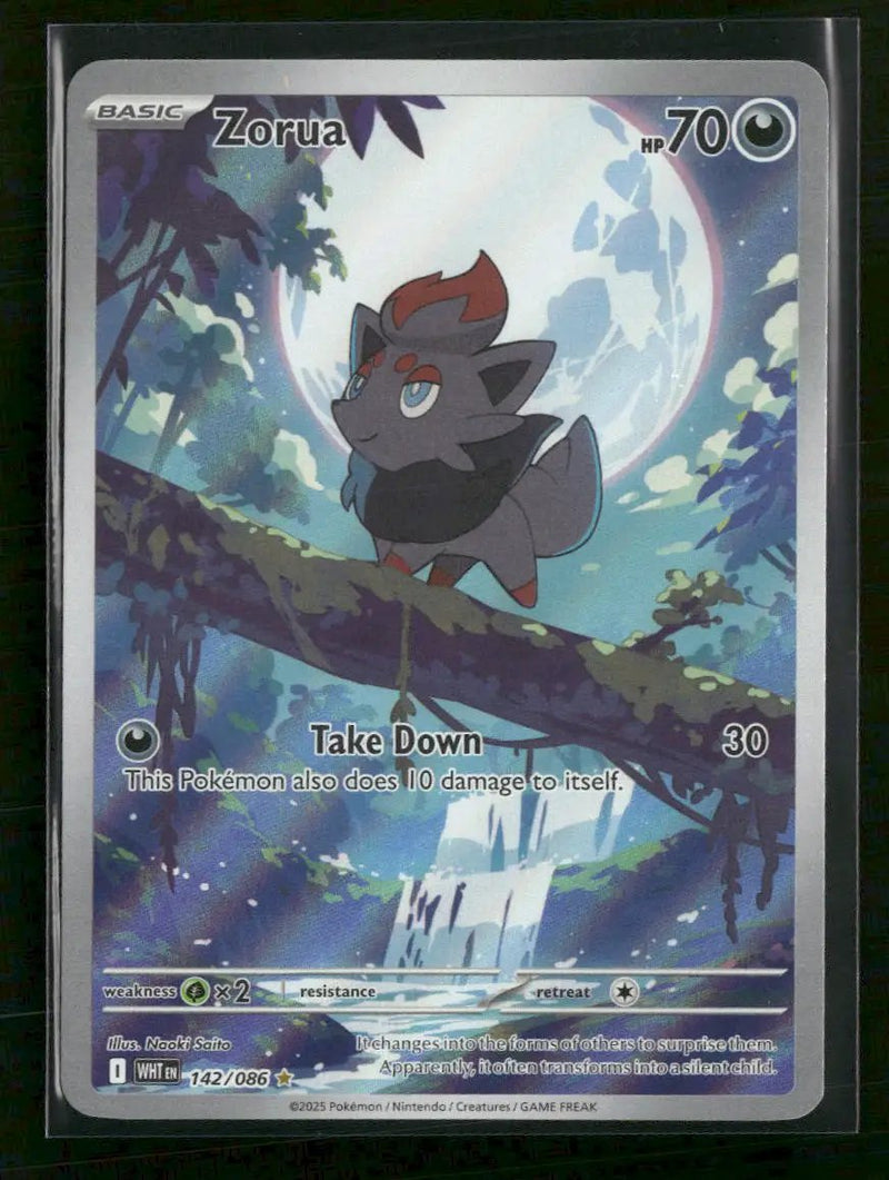 SV: White Flare Zorua #142/086