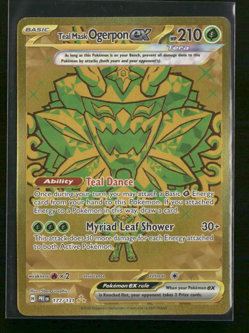SV: Prismatic Evolutions Teal Mask Ogerpon ex #177/131