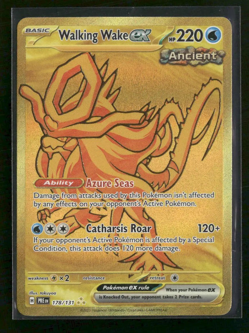 SV: Prismatic Evolutions Walking Wake ex #178/131