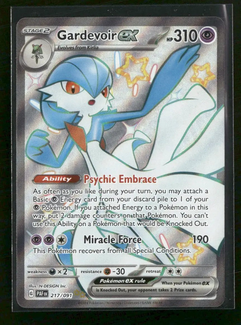 SV: Paldean Fates Gardevoir ex #217/091