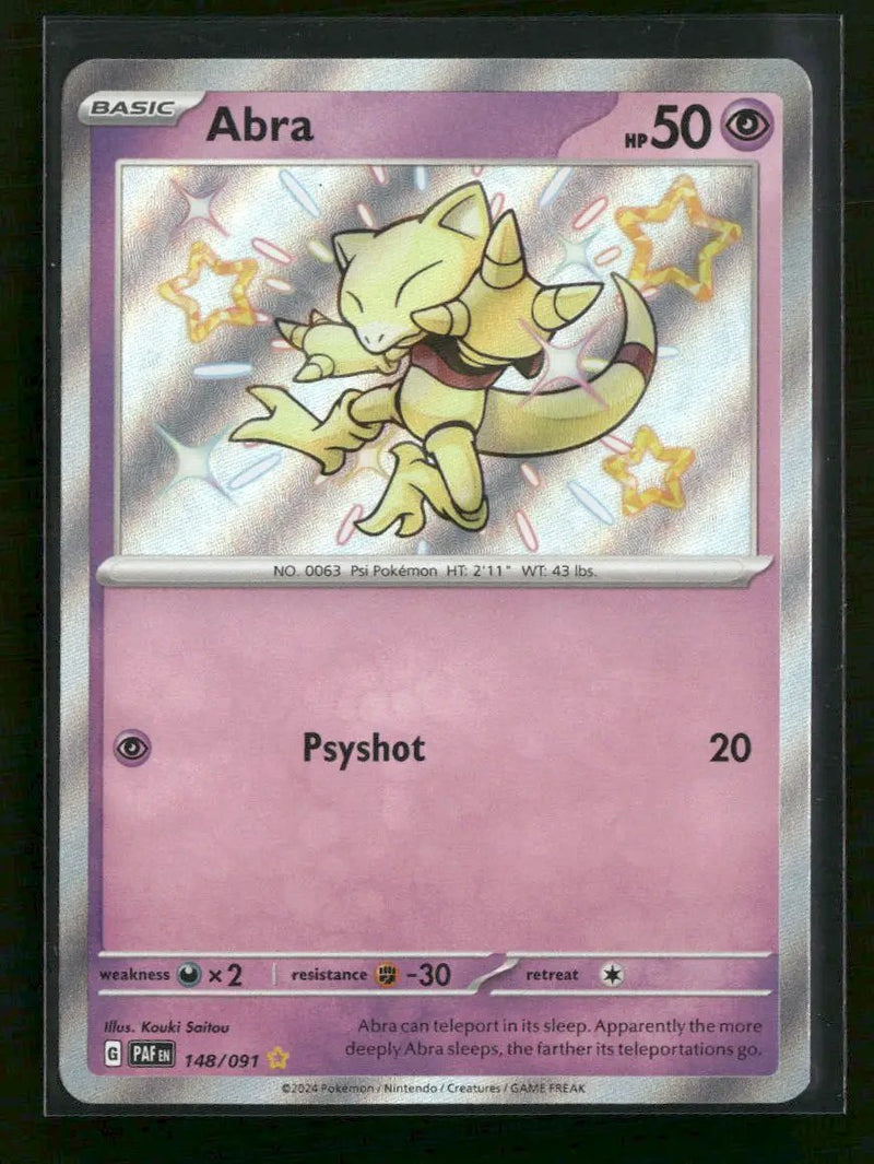 SV: Paldean Fates Abra #148/091