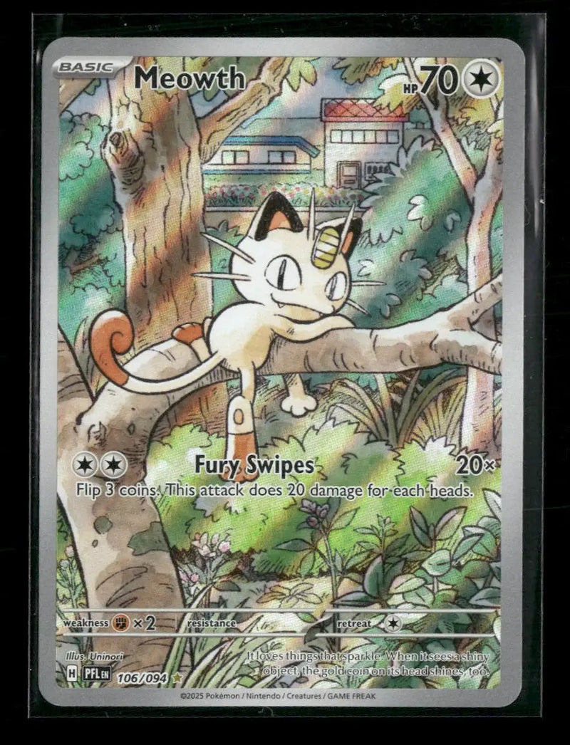 ME02: Phantasmal Flames Meowth #106/094