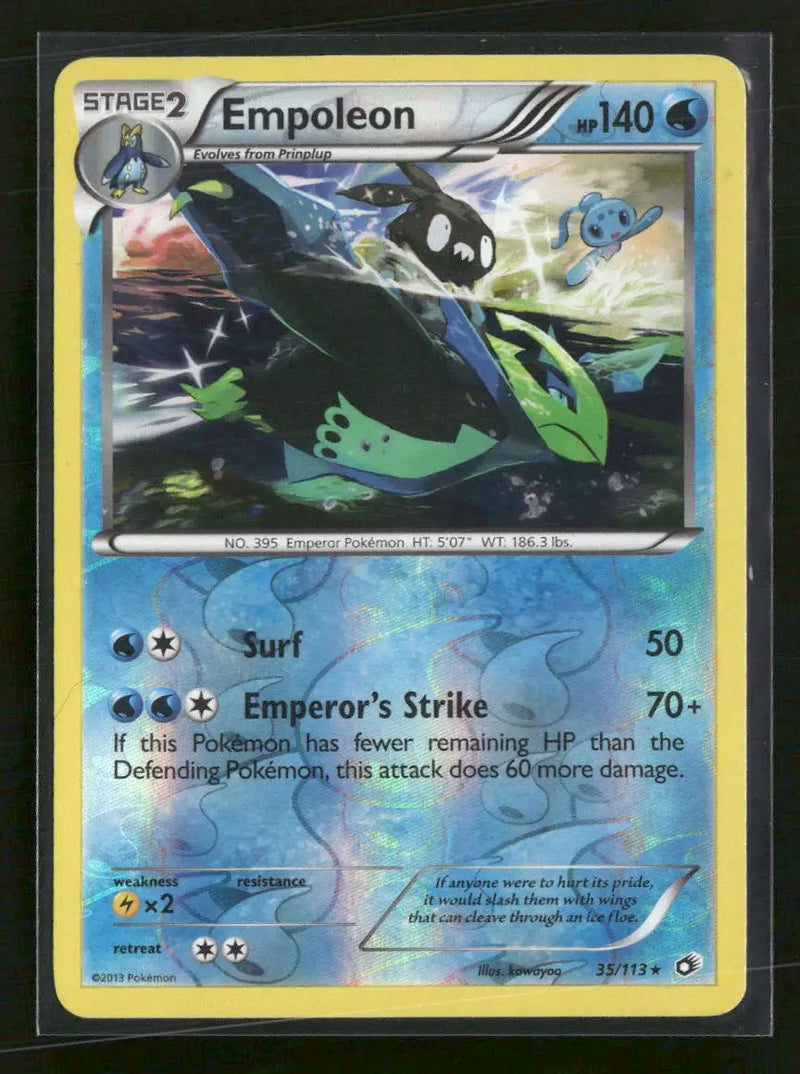 Legendary Treasures Empoleon Reverse Holo #35/113
