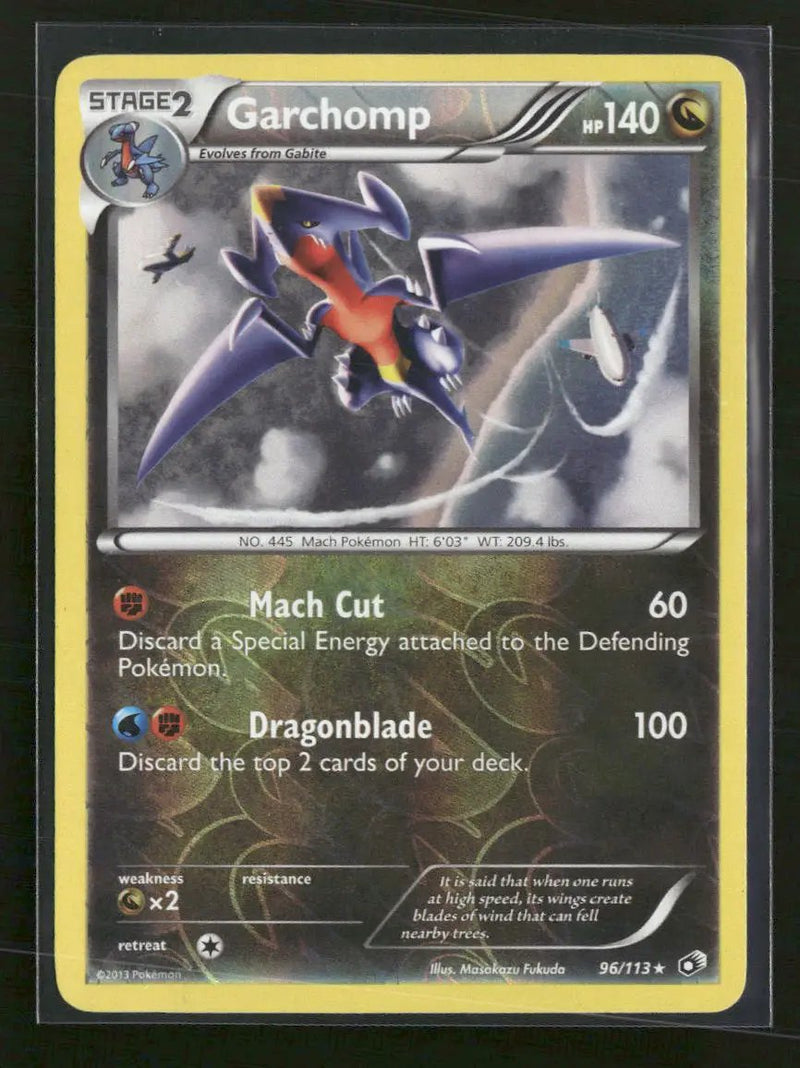 Legendary Treasures Garchomp Reverse Holo #96/113