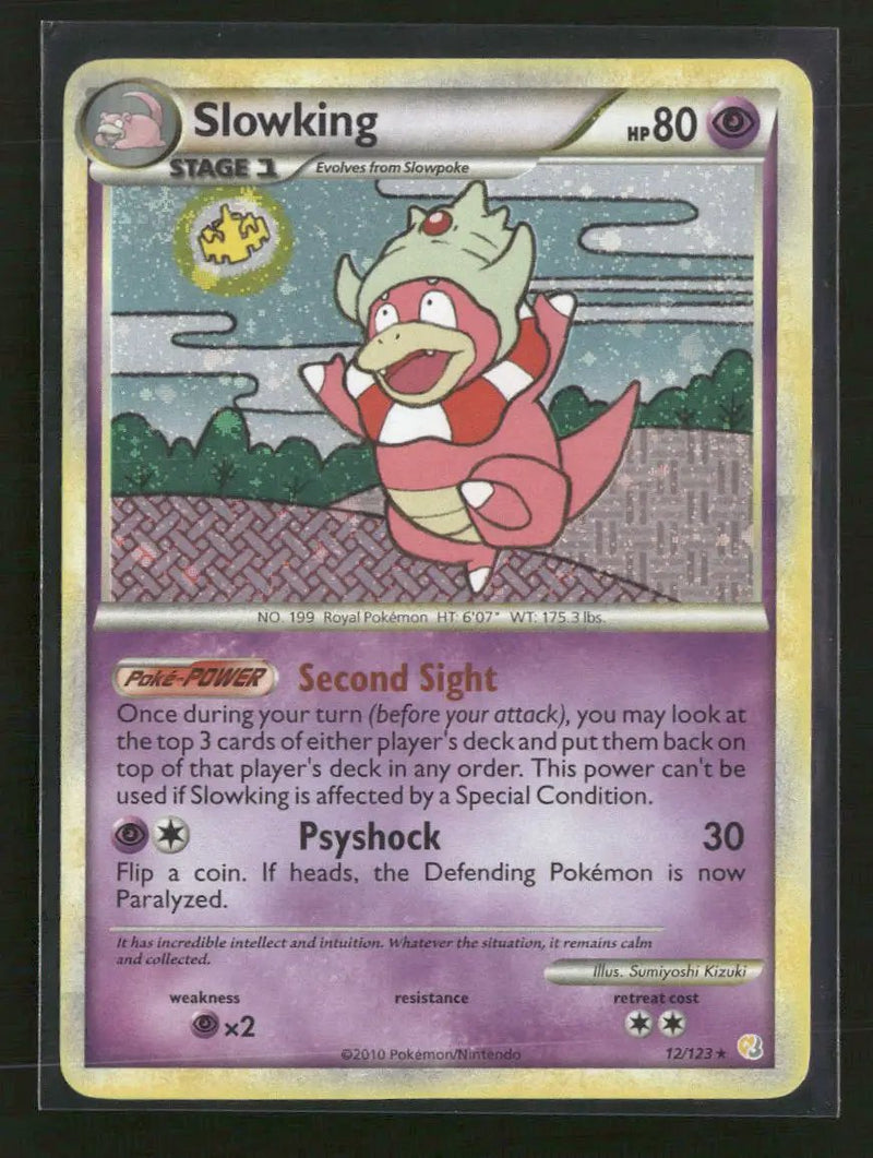 HeartGold SoulSilver Slowking #12/123