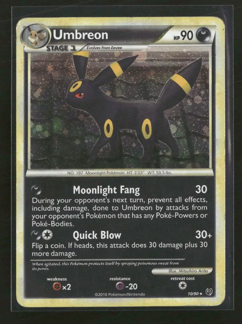 Undaunted Umbreon #10/90 *Damaged*