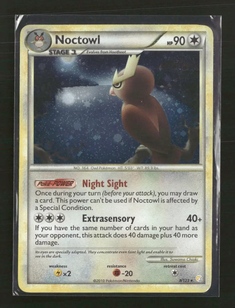 HeartGold SoulSilver Noctowl #8/123