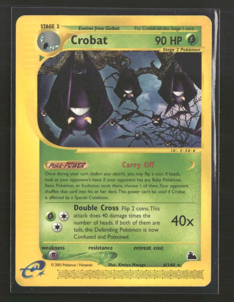 Skyridge Crobat (6) #006/144