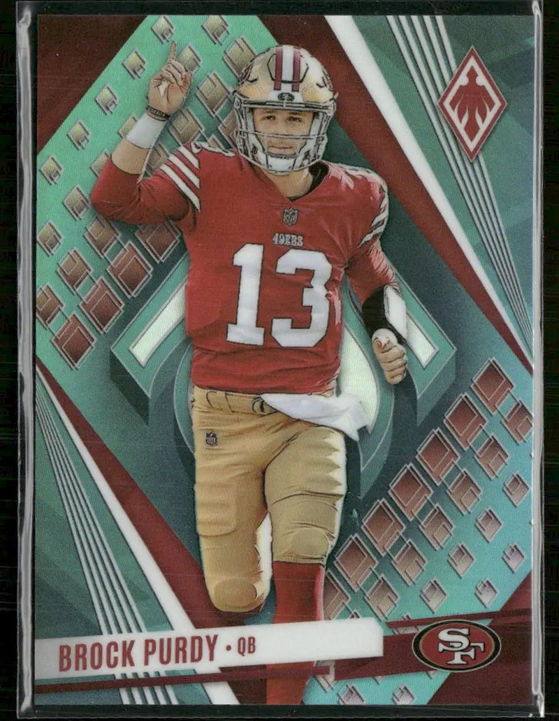 2023 Panini Phoenix Teal Brock Purdy #/125 #6