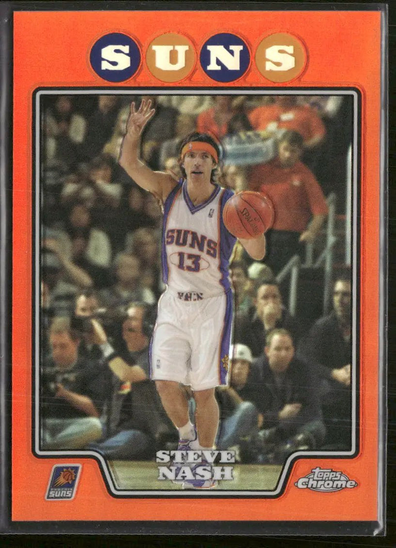 2008-09 Topps Chrome Refractors Orange Steve Nash #/499 #13
