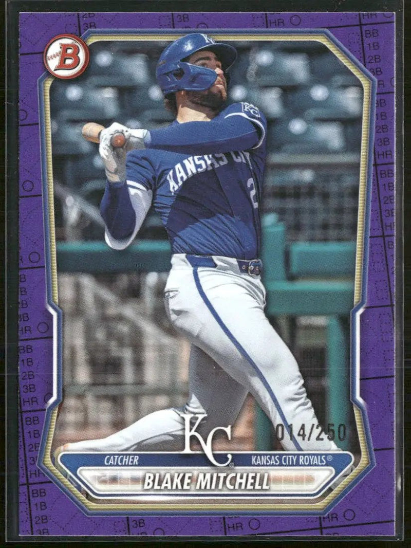 2026 Bowman Prospects Purple Blake Mitchell #/250 #BP-13