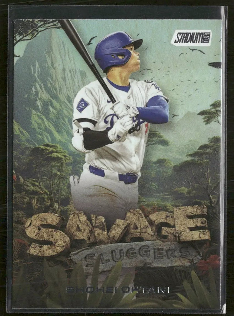 2025 Stadium Club Savage Sluggers Shohei Ohtani #SS-7