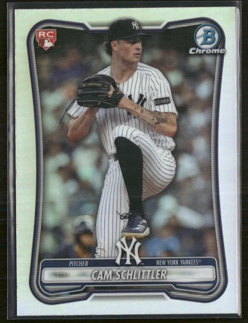 2026 Bowman Rookie Red RC Logo Cam Schlittler Rookie #53