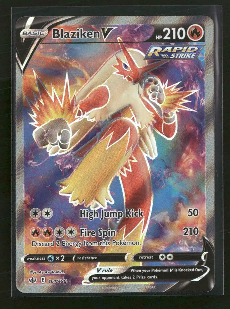 SWSH06: Chilling Reign Blaziken V (Full Art) #161/198
