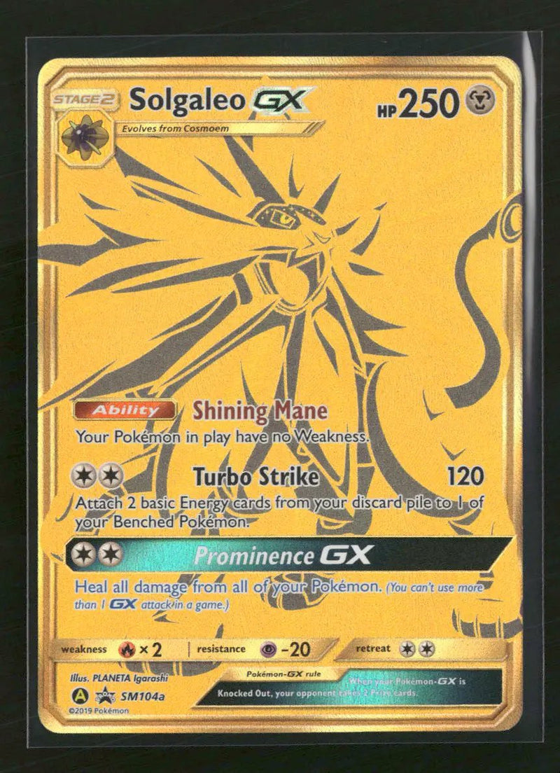 SM Promos Solgaleo GX #SM104a