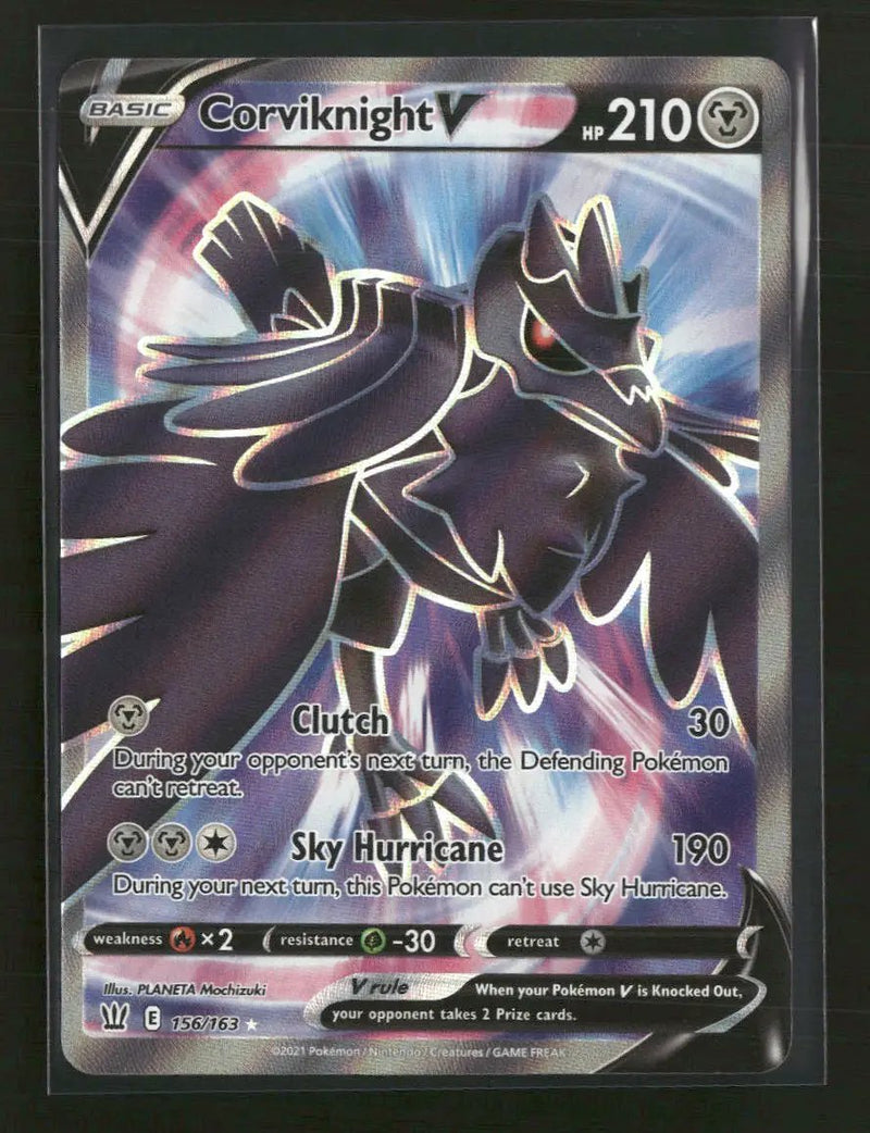 SWSH05: Battle Styles Corviknight V (Full Art) #156/163
