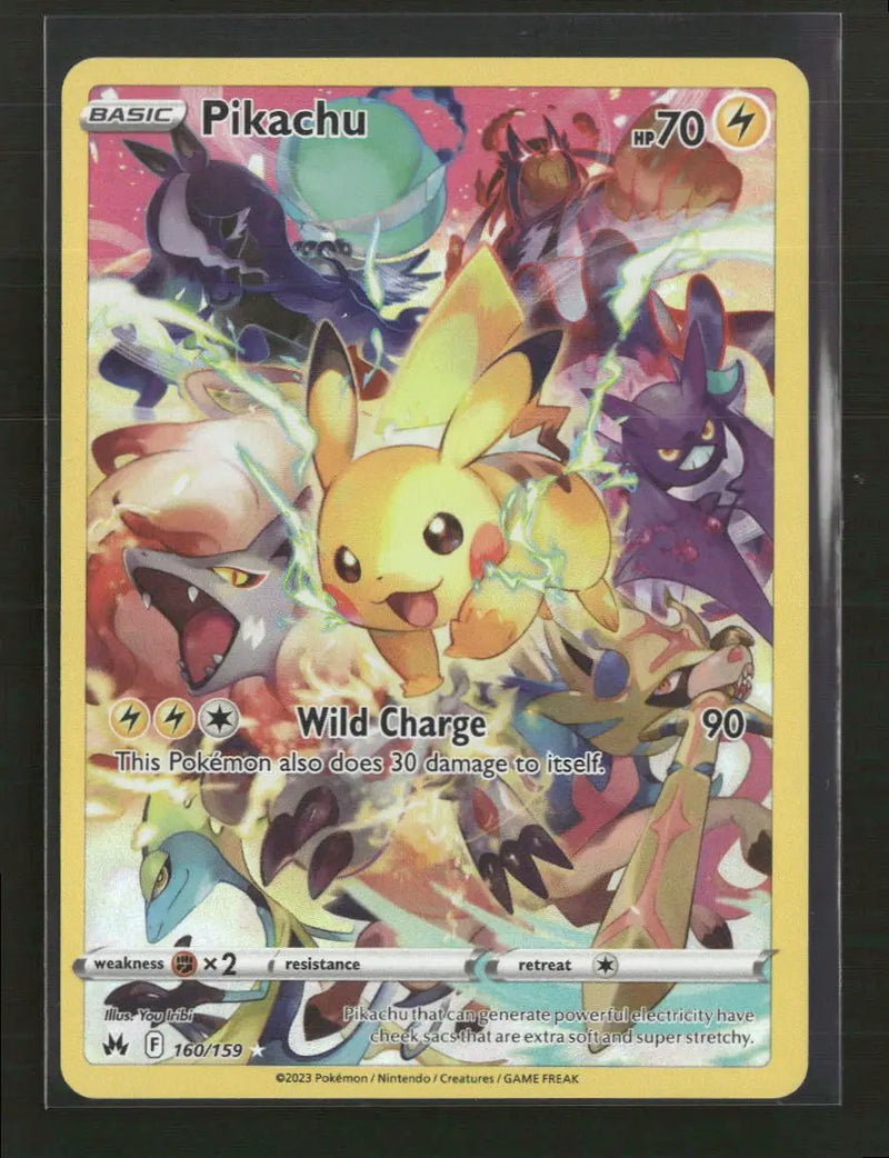 SWSH: Crown Zenith Pikachu (Secret) #160/159