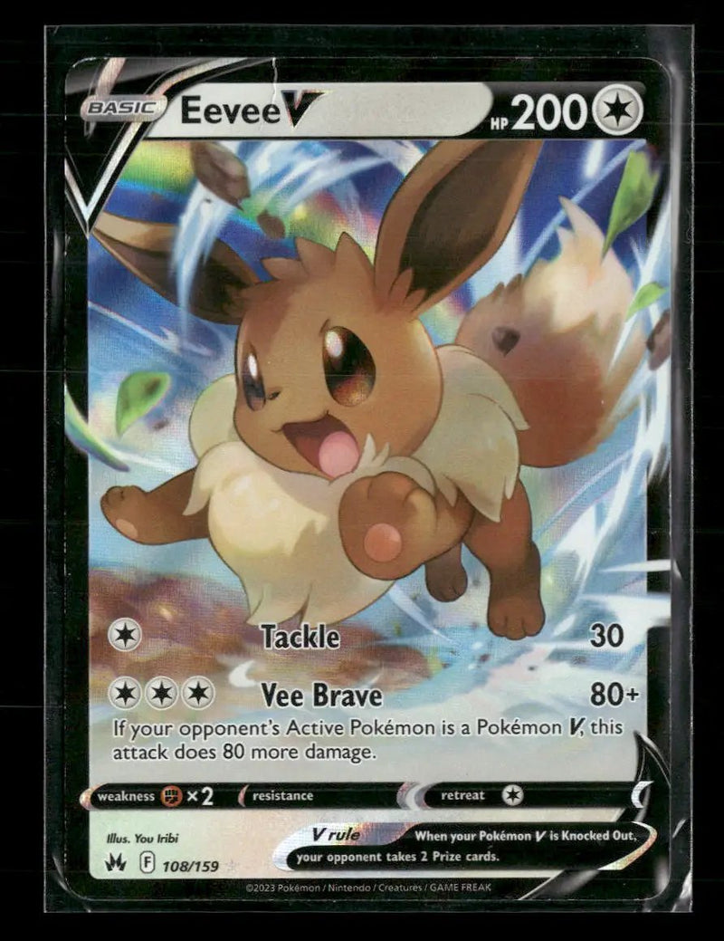 SWSH: Crown Zenith Eevee V #108/159